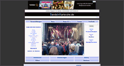 Desktop Screenshot of bandsinkarlsruhe.de